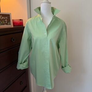 Orvis Pastel Green Button-Down Shirt